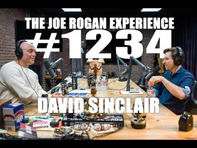 Joe Rogan cu David Sinclair